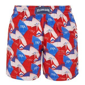 Men's Vilebrequin 'Moorea' Sail Swim Trunks, Large